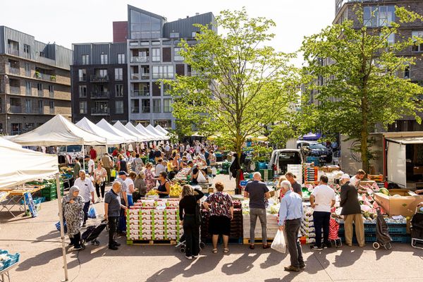 wekelijkse donderdagmarkt